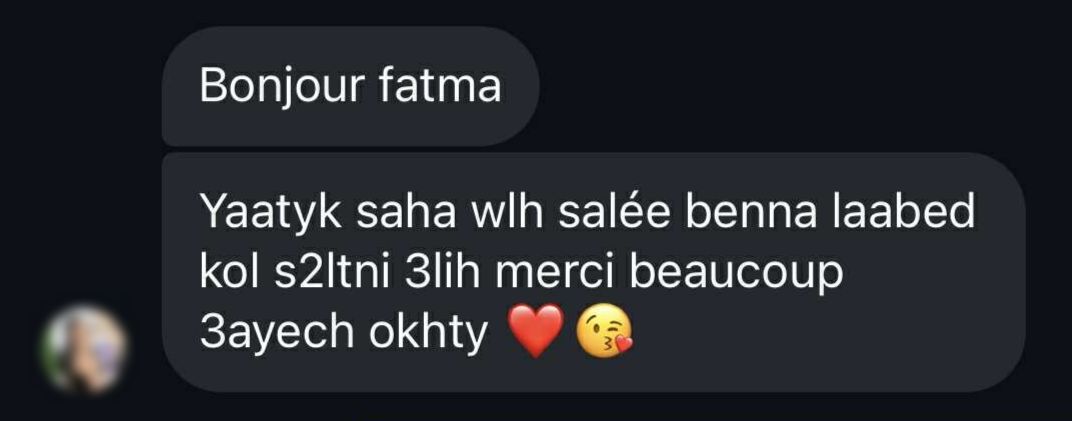 Photo client d'un plat Fit Foodies